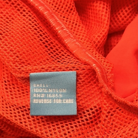 Men’s J. McLaughlin Orange Tropical Print Swim Trunks Size Large - Picture 7 of 8